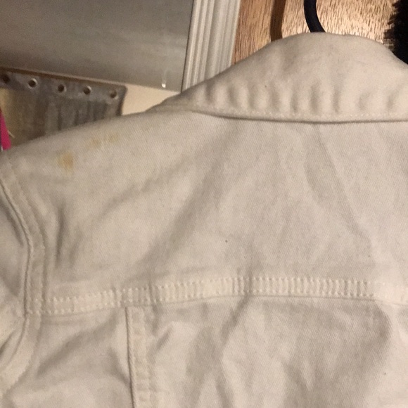 White jean jacket - Picture 4 of 4